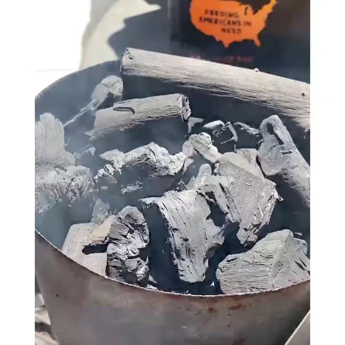 8 lbs - Lump Charcoal - Natural Hardwood