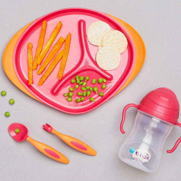 B.BOX SIPPY CUP & CUTLERY SET & PLATE FEEDING SET